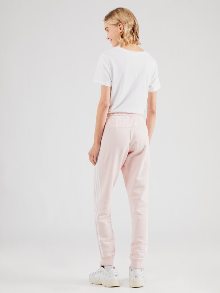 ADIDAS SPORTSWEAR Pantaloni sport 'Essentials'  roz pastel / alb preţ