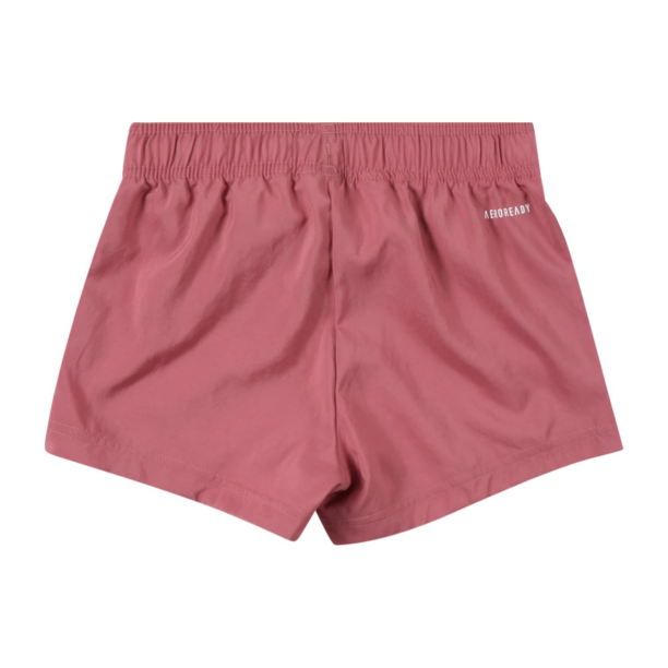 ADIDAS SPORTSWEAR Pantaloni sport 'Train Essentials'  roz / roșu burgundy / alb murdar