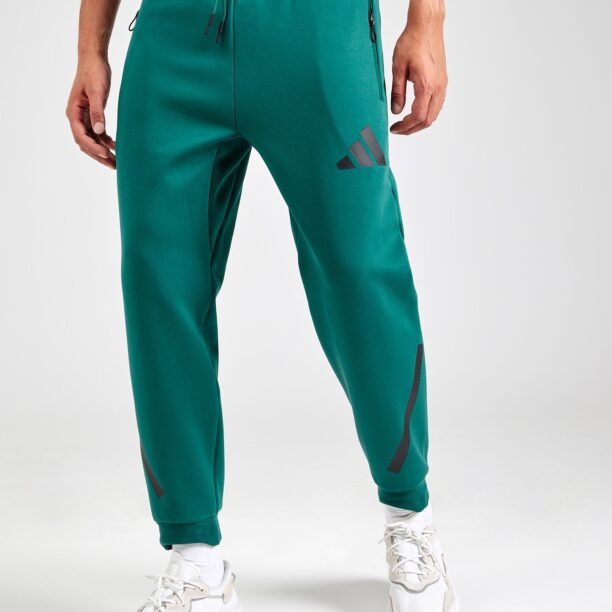 ADIDAS SPORTSWEAR Pantaloni sport 'Z.N.E.'  verde / negru