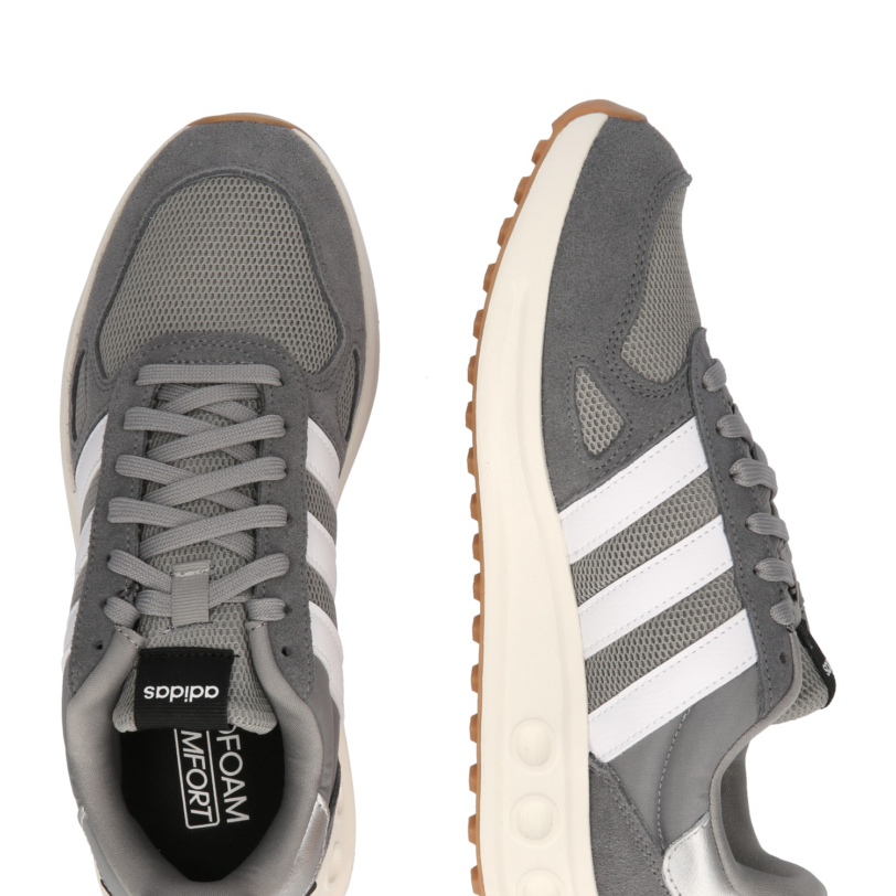 ADIDAS SPORTSWEAR Sneaker low 'RUN 84'  gri închis / alb