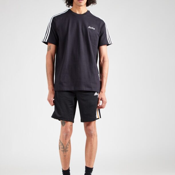 Cumpăra ADIDAS SPORTSWEAR Tricou 'GALLERY'  negru / alb