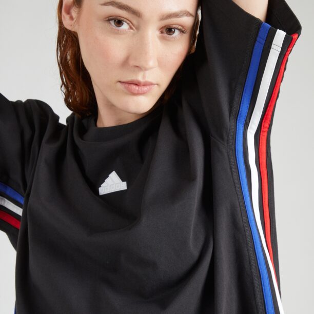 Preţ ADIDAS SPORTSWEAR Tricou funcțional 'EXPRESS'  albastru / roşu închis / negru / alb