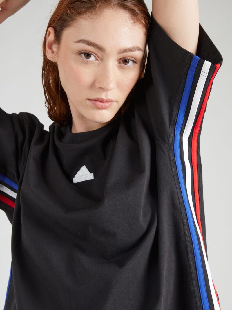 Preţ ADIDAS SPORTSWEAR Tricou funcțional 'EXPRESS'  albastru / roşu închis / negru / alb