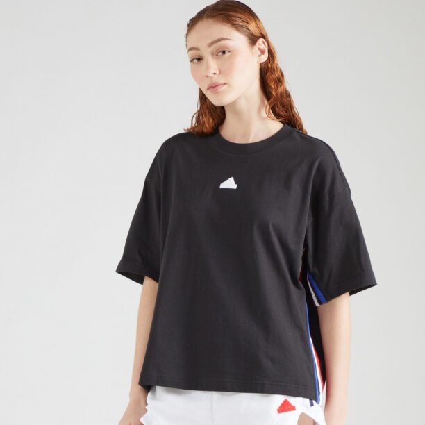 ADIDAS SPORTSWEAR Tricou funcțional 'EXPRESS'  albastru / roşu închis / negru / alb