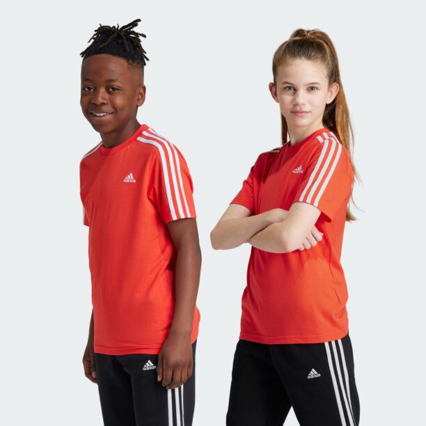 ADIDAS SPORTSWEAR Tricou funcțional 'Essentials'  roșu orange / alb preţ