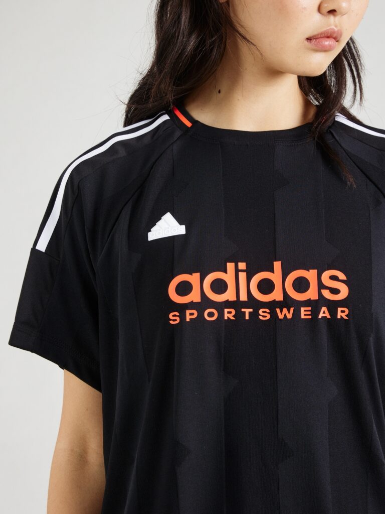 Cumpăra ADIDAS SPORTSWEAR Tricou funcțional 'TIRO Q3'  portocaliu / negru / alb