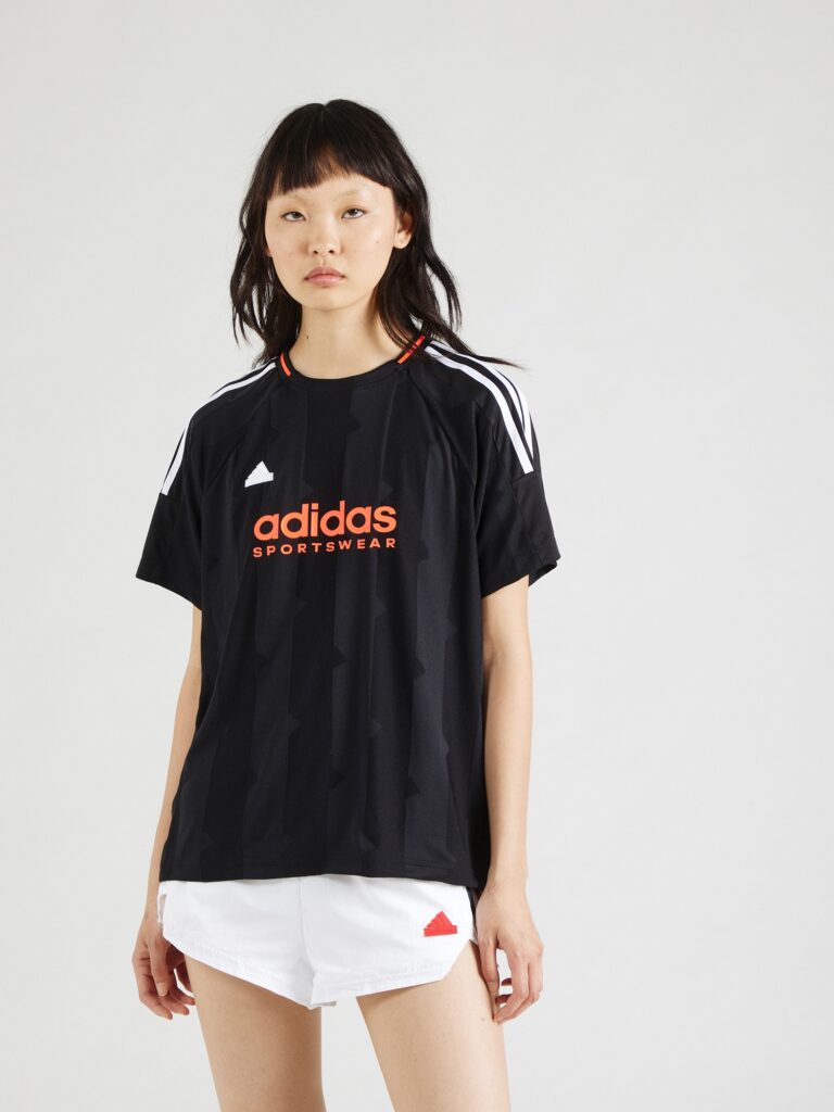 Preţ ADIDAS SPORTSWEAR Tricou funcțional 'TIRO Q3'  portocaliu / negru / alb