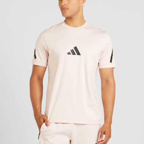 ADIDAS SPORTSWEAR Tricou funcțional 'Z.N.E.'  roz pudră / negru