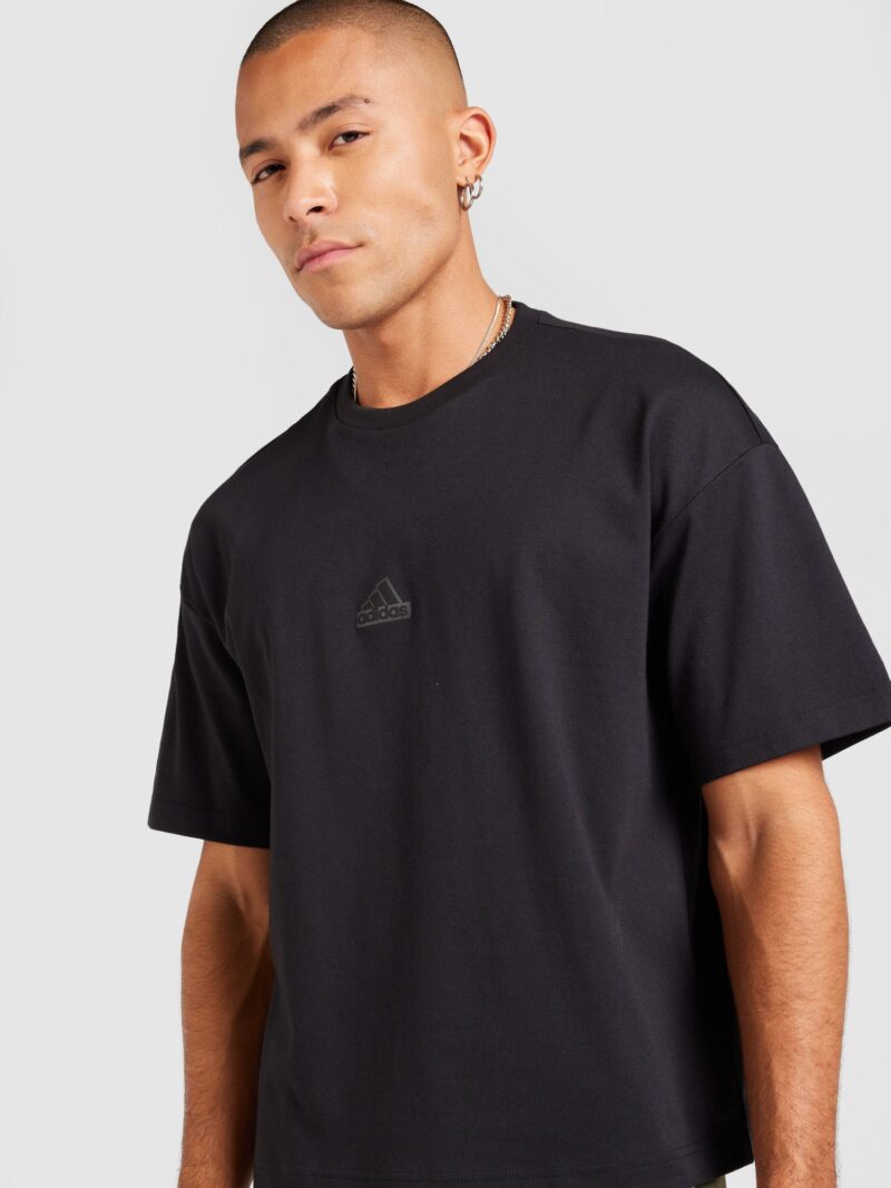 ADIDAS SPORTSWEAR Tricou funcțional  gri închis / negru