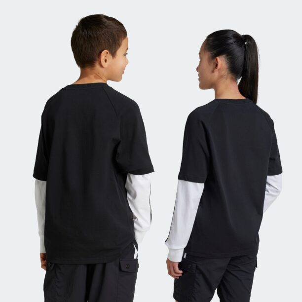 ADIDAS SPORTSWEAR Tricou funcțional  negru / alb preţ