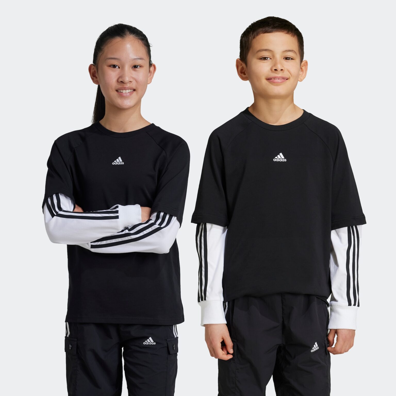 Cumpăra ADIDAS SPORTSWEAR Tricou funcțional  negru / alb