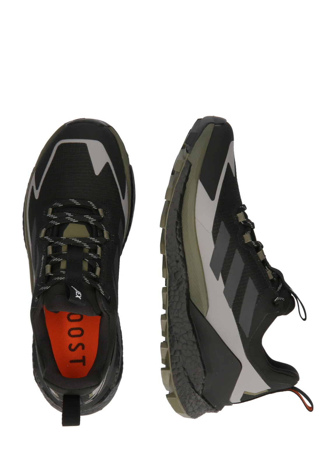 ADIDAS TERREX Pantofi 'FREE HIKER 2'  gri / gri metalic / negru
