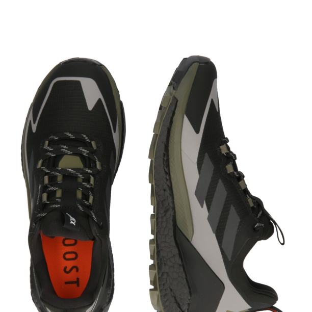 ADIDAS TERREX Pantofi 'FREE HIKER 2'  gri / gri metalic / negru