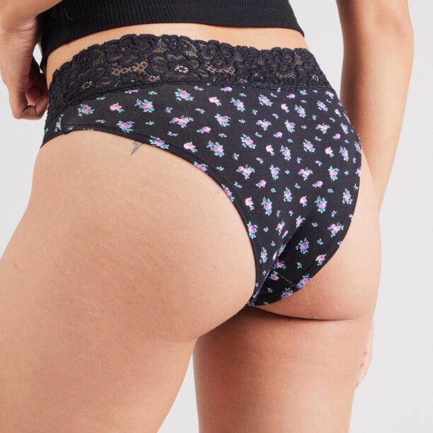 AÉROPOSTALE Slip 'CHEEKY'  turcoaz / roz / roz pastel / negru preţ