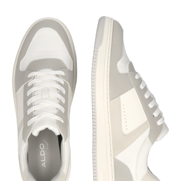 ALDO Sneaker low 'URBANSPEC'  alb kitt / gri taupe / alb