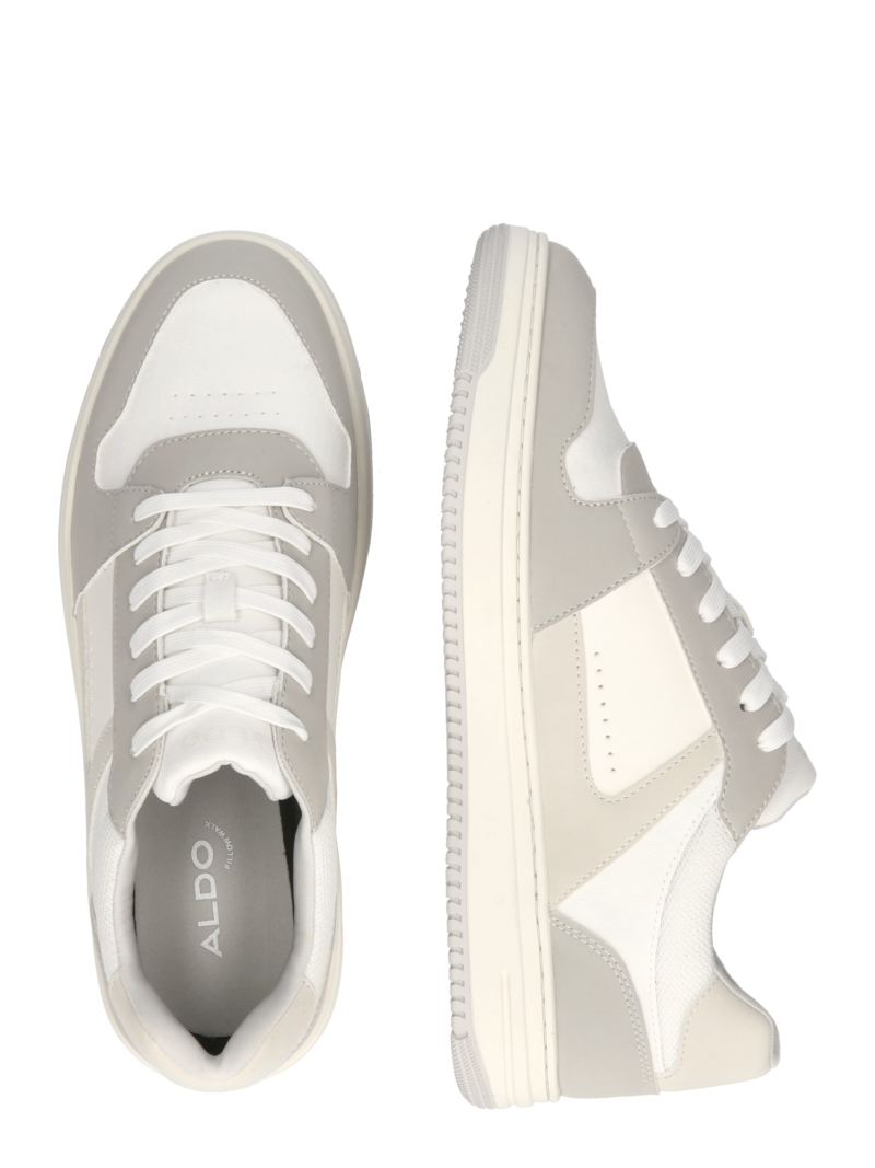 ALDO Sneaker low 'URBANSPEC'  alb kitt / gri taupe / alb