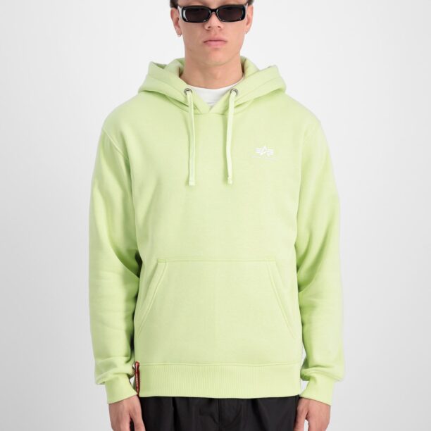 Preţ ALPHA INDUSTRIES Bluză de molton  galben pastel / verde limetă / roșu