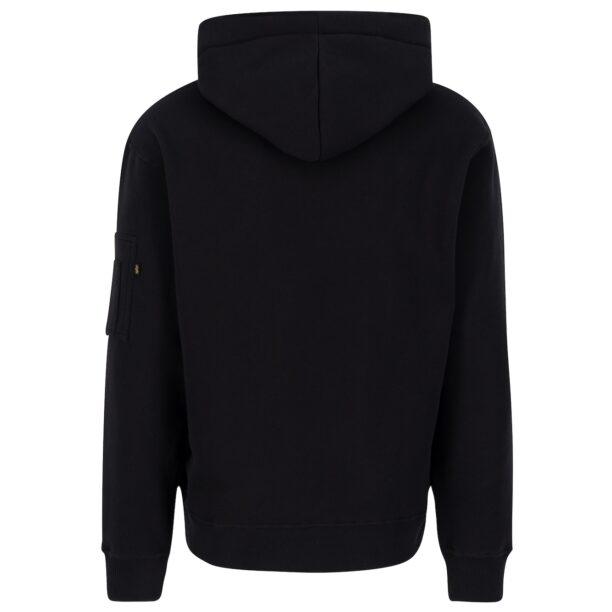 ALPHA INDUSTRIES Bluză de molton  mai multe culori / negru