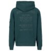 ALPHA INDUSTRIES Bluză de molton  verde închis / roșu