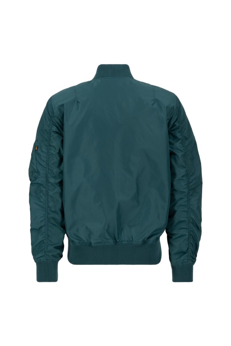 ALPHA INDUSTRIES Geacă de primăvară-toamnă 'MA-1 TT'  verde / sângeriu / alb