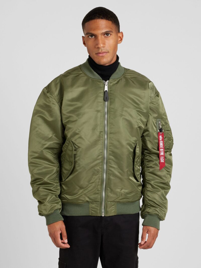 ALPHA INDUSTRIES Geacă de primăvară-toamnă  oliv preţ