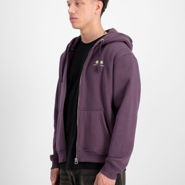 Original ALPHA INDUSTRIES Hanorac  galben / lila