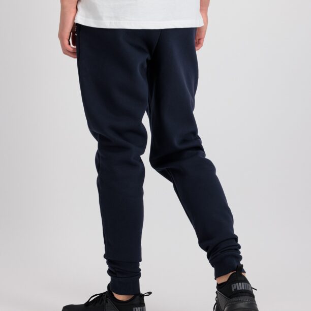 ALPHA INDUSTRIES Pantaloni  albastru marin / alb preţ