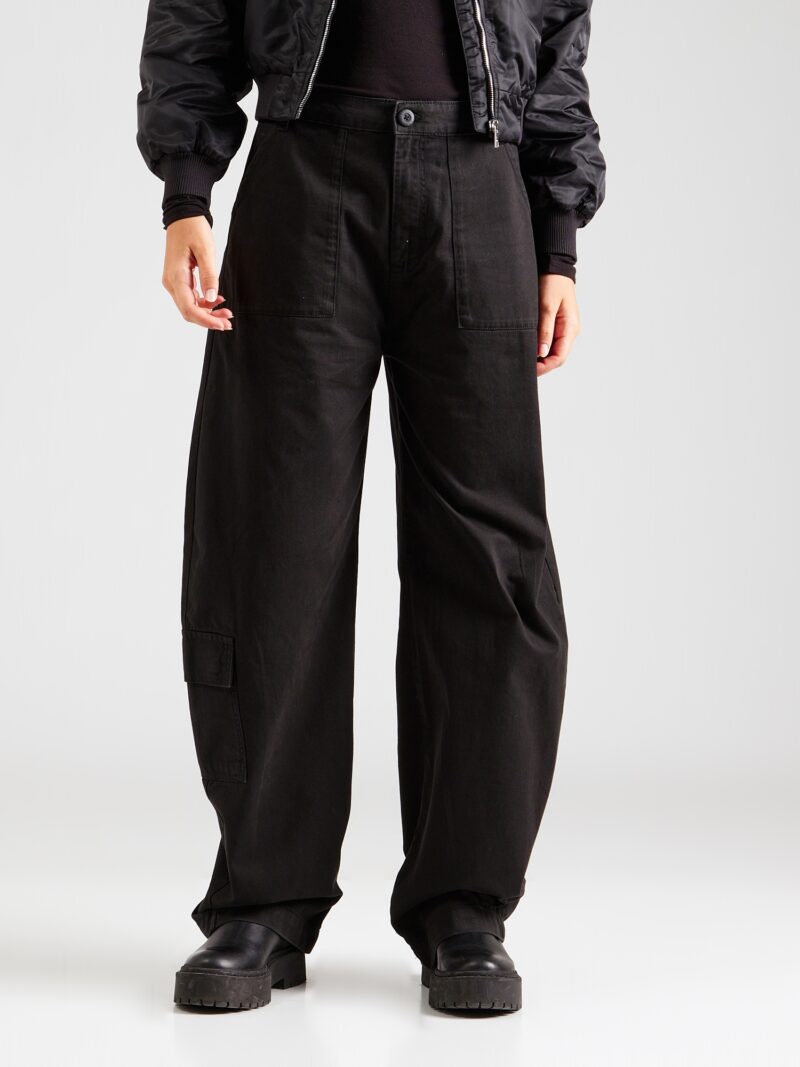 ALPHA INDUSTRIES Pantaloni cu buzunare 'Field'  negru