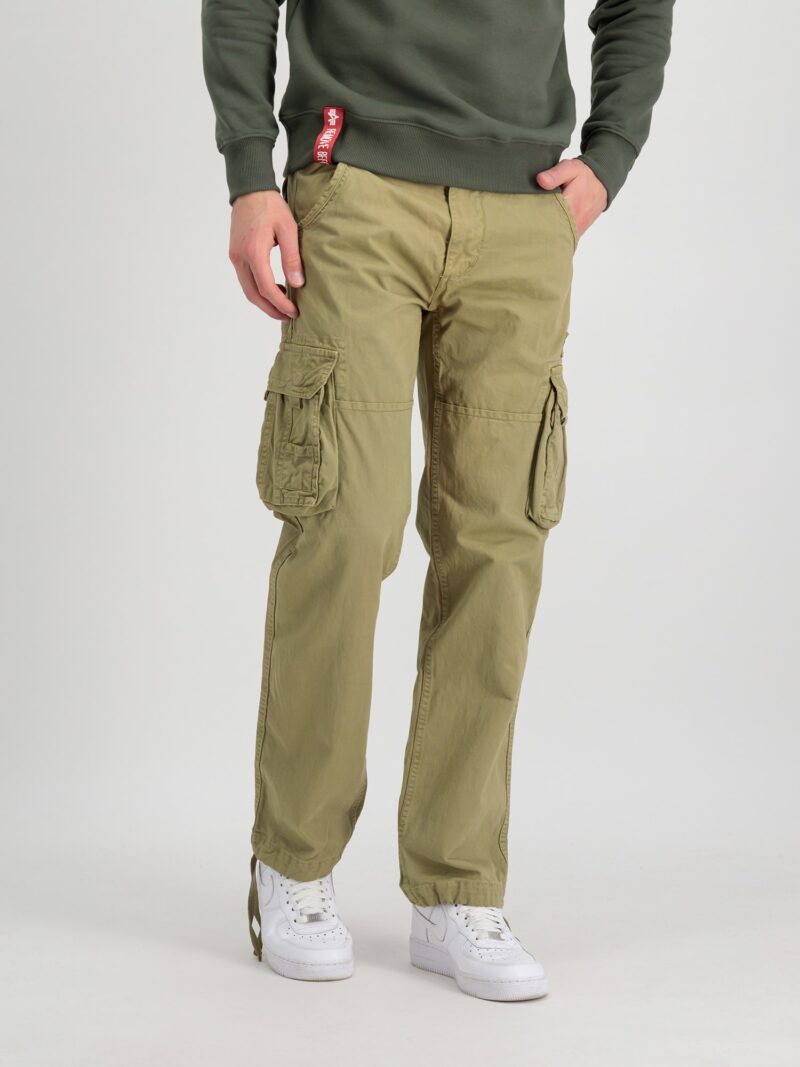 ALPHA INDUSTRIES Pantaloni cu buzunare 'Jet'  kaki