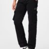 ALPHA INDUSTRIES Pantaloni cu buzunare 'Jet'  negru