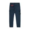 ALPHA INDUSTRIES Pantaloni cu buzunare  bleumarin / albastru închis / galben