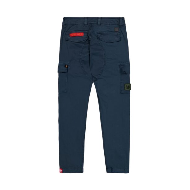 ALPHA INDUSTRIES Pantaloni cu buzunare  bleumarin / albastru închis / galben