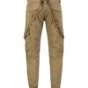 ALPHA INDUSTRIES Pantaloni cu buzunare  maro deschis