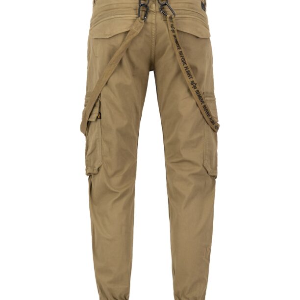 ALPHA INDUSTRIES Pantaloni cu buzunare  maro deschis