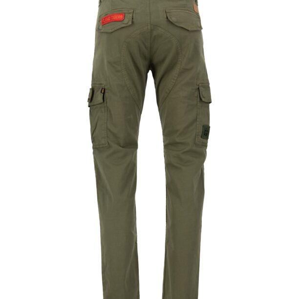 ALPHA INDUSTRIES Pantaloni cu buzunare  oliv