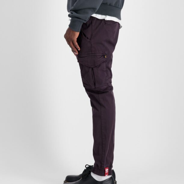 Original ALPHA INDUSTRIES Pantaloni cu buzunare  roșu burgundy