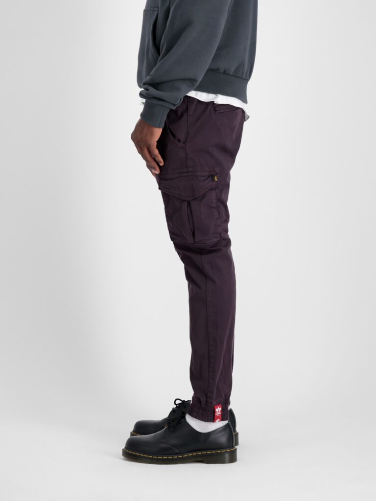 Original ALPHA INDUSTRIES Pantaloni cu buzunare  roșu burgundy