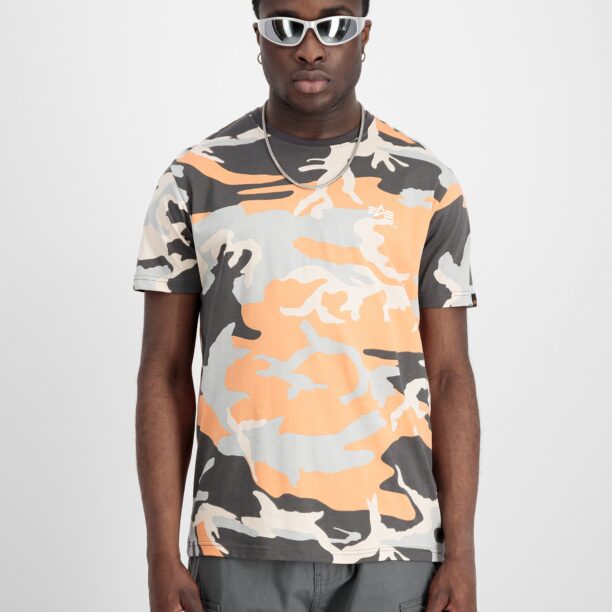 Preţ ALPHA INDUSTRIES Tricou 'T Camo'  mai multe culori / portocaliu