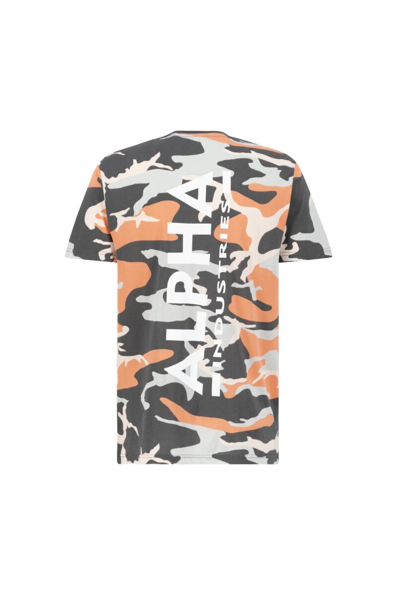 ALPHA INDUSTRIES Tricou 'T Camo'  mai multe culori / portocaliu