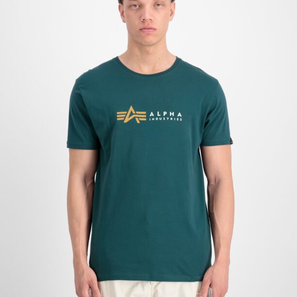 Preţ ALPHA INDUSTRIES Tricou  galben / verde / alb