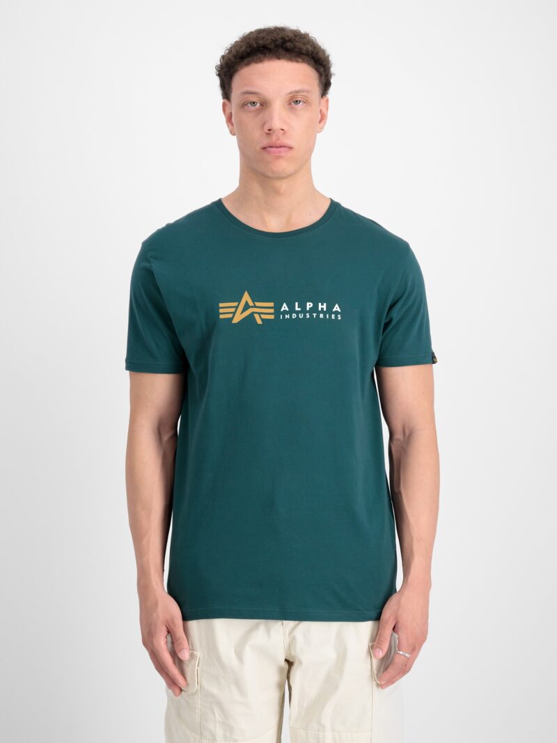 Preţ ALPHA INDUSTRIES Tricou  galben / verde / alb