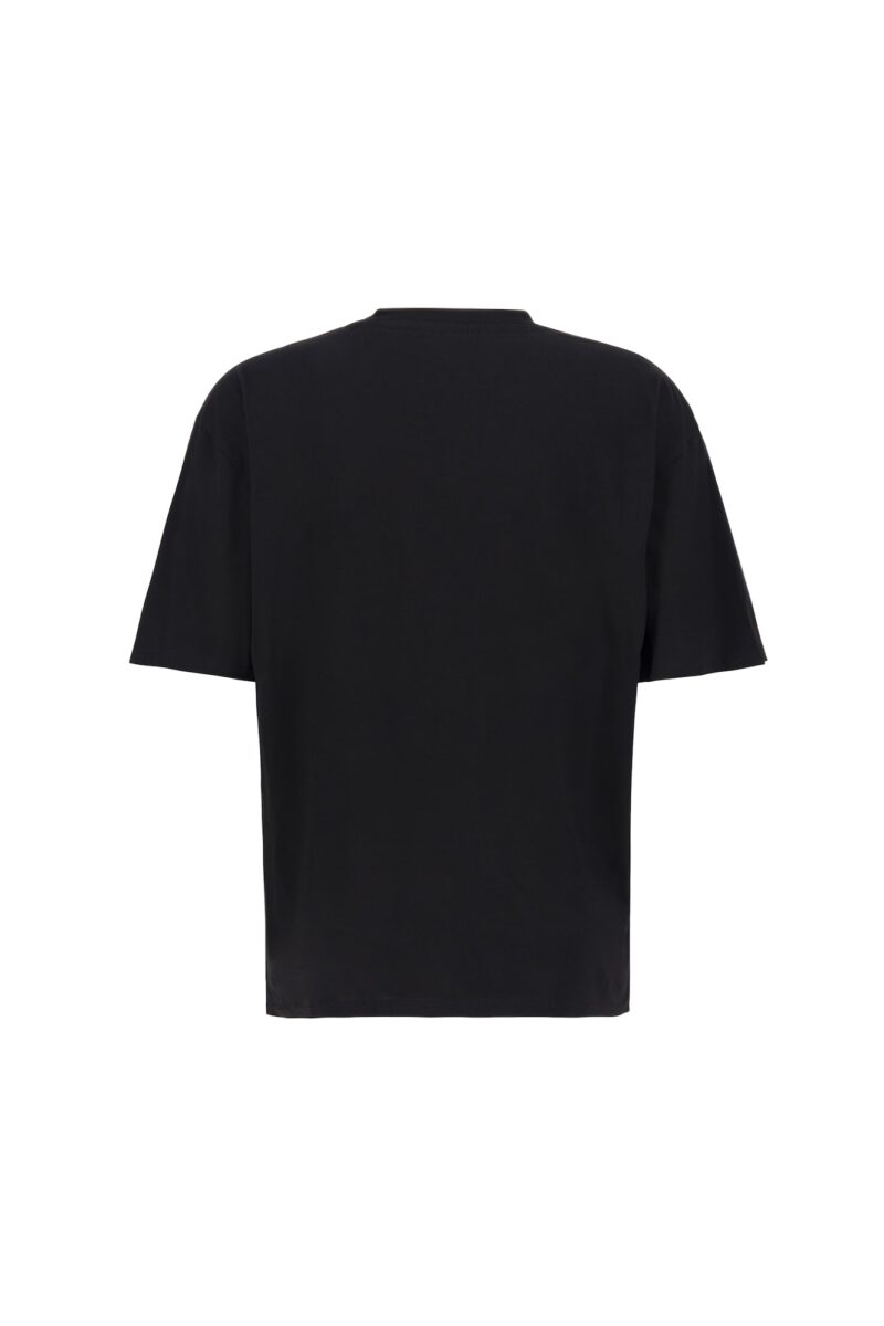 ALPHA INDUSTRIES Tricou  portocaliu / negru / alb