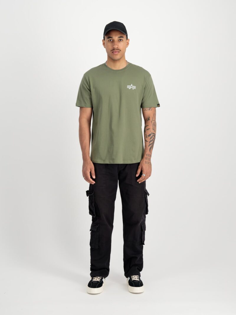 ALPHA INDUSTRIES Tricou  verde / roșu / alb preţ