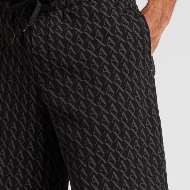 ARMANI EXCHANGE Pantaloni  gri închis / negru