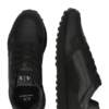 ARMANI EXCHANGE Sneaker low  negru / alb