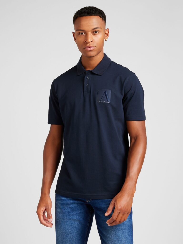 Preţ ARMANI EXCHANGE Tricou  bleumarin