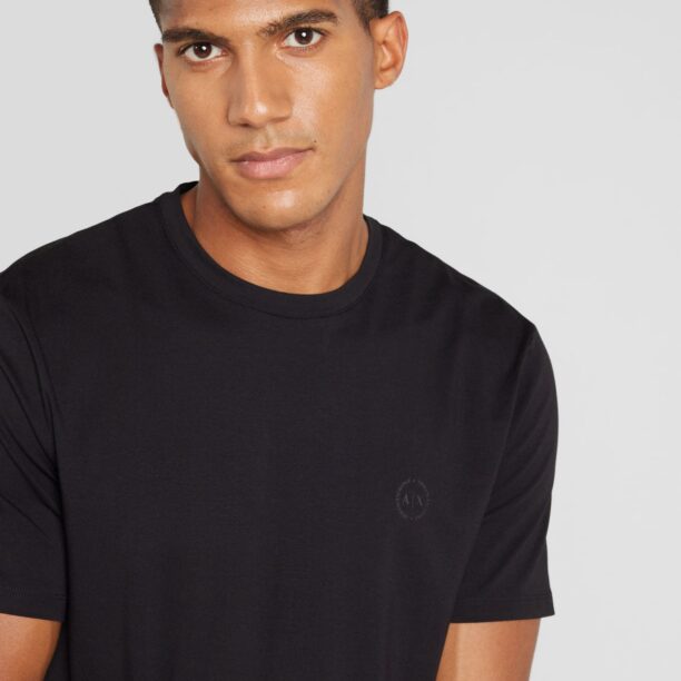 Preţ ARMANI EXCHANGE Tricou  negru