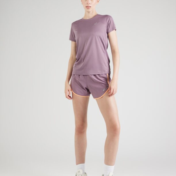 Cumpăra ASICS Pantaloni sport  gri / mauve / portocaliu