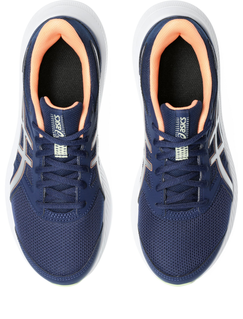 ASICS Sneaker de alergat 'JOLT 4'  bleumarin / albastru închis / portocaliu caisă / alb preţ