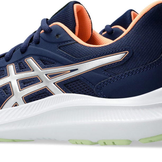 Cumpăra ASICS Sneaker de alergat 'JOLT 4'  bleumarin / albastru închis / portocaliu caisă / alb